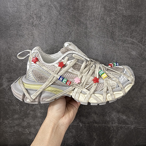 バレンシアガ スーパーコピー3XL Sneakers 10代 メッシュレースアップローカットレトロダッドシューズ