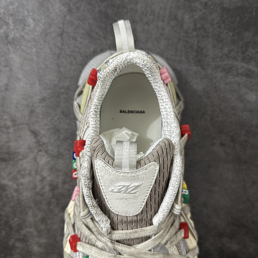 バレンシアガ スーパーコピー3XL Sneakers 10代 メッシュレースアップローカットレトロダッドシューズ
