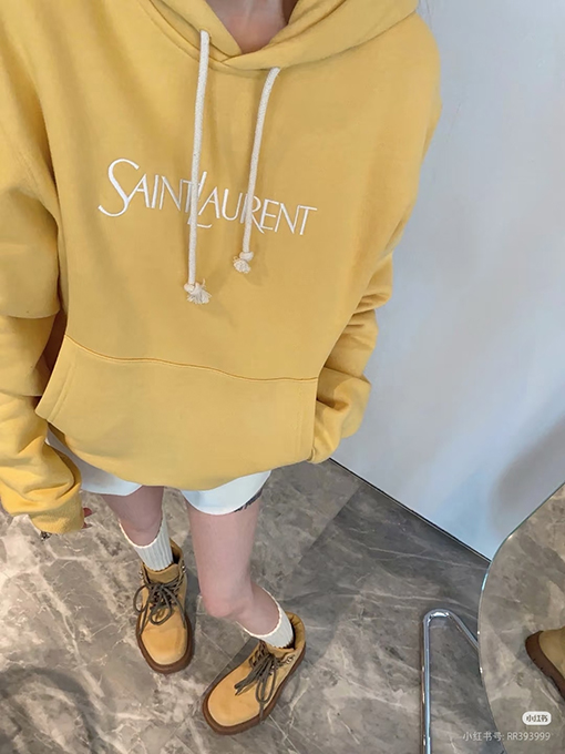 サンローランコピー SAINT LAURENT レタープリントパーカー