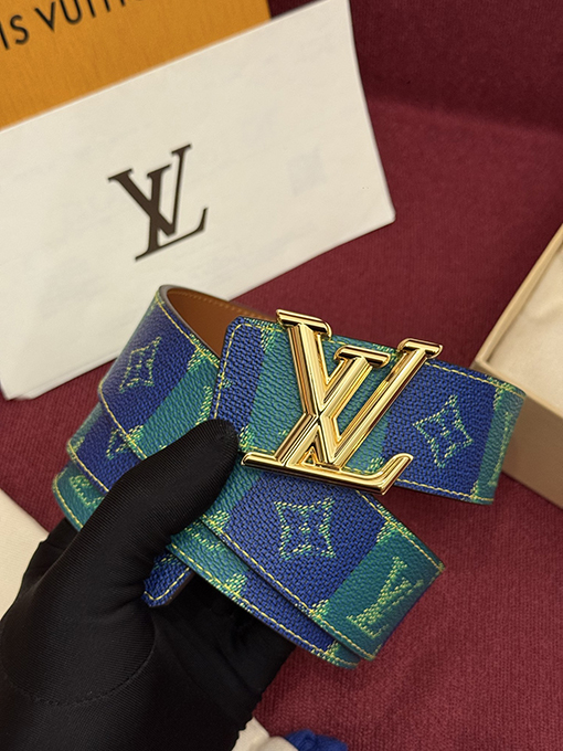 ルイヴィトン LV nitiales College Monogram Heritage 新モデルリバーシブルベルト