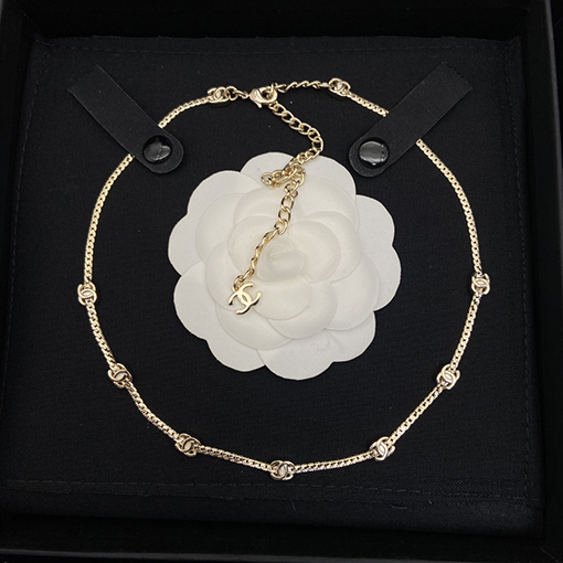 シャネルコピー レディースダブルC七花柄ネックレス
