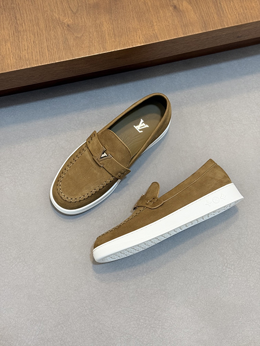 ルイヴィトンコピー Monogram lougou 新作メンズ高級カジュアルスポーツシューズ