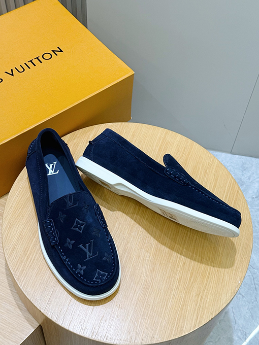 ルイヴィトンスーパーコピー LV Croisette スエード牛革ローファー