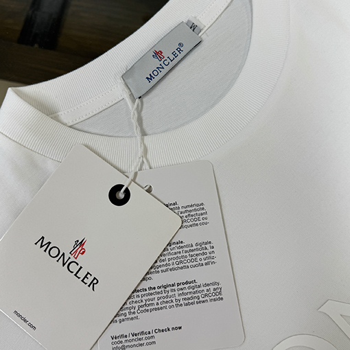 モンクレール 新作サマースタイルレタープリントロゴ ゆったり半袖Tシャツ