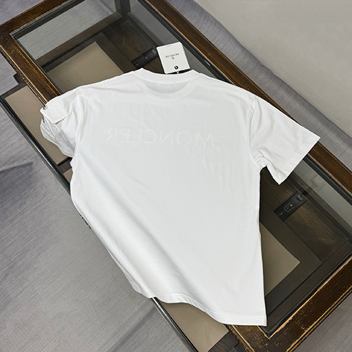 モンクレール 新作サマースタイルレタープリントロゴ ゆったり半袖Tシャツ