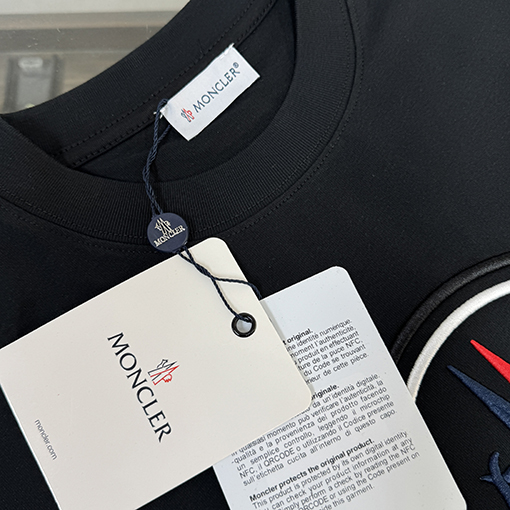 モンクレールスーパーコピー 夏の新作 クルーネック半袖Tシャツ