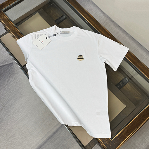 モンクレールスーパーコピー 夏のクラシッククルーネック半袖Tシャツ