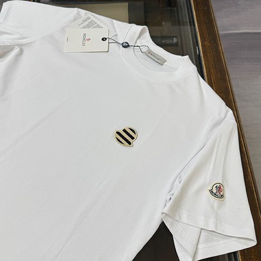 モンクレールスーパーコピー 夏のクラシッククルーネック半袖Tシャツ