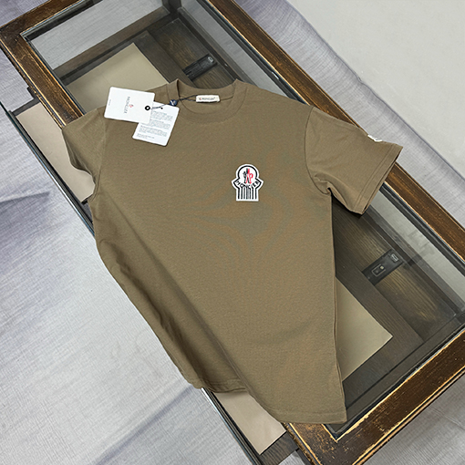 モンクレール 新モデル夏のクラシッククルーネック半袖Tシャツ