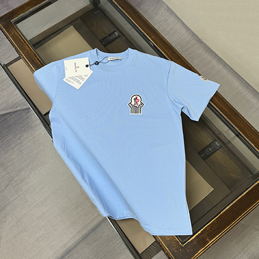 モンクレール 新モデル夏のクラシッククルーネック半袖Tシャツ