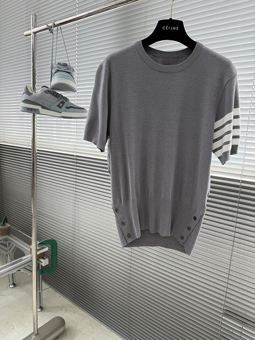 トムブラウン バックポニーニット半袖Tシャツ