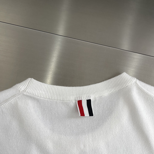 トムブラウン バックポニーニット半袖Tシャツ