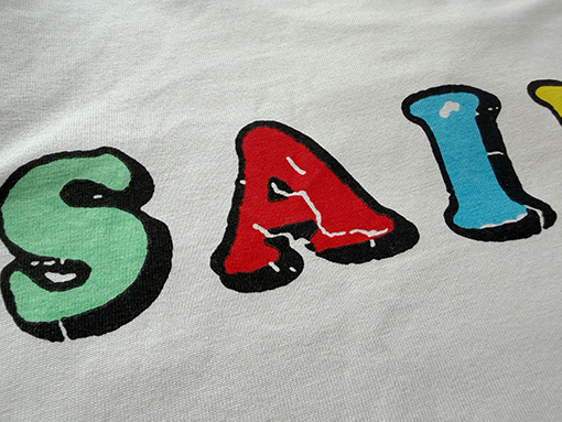 セントマイケル パンクカルチャーとアメリカンレトロスタイルを融合させた半袖Tシャツ