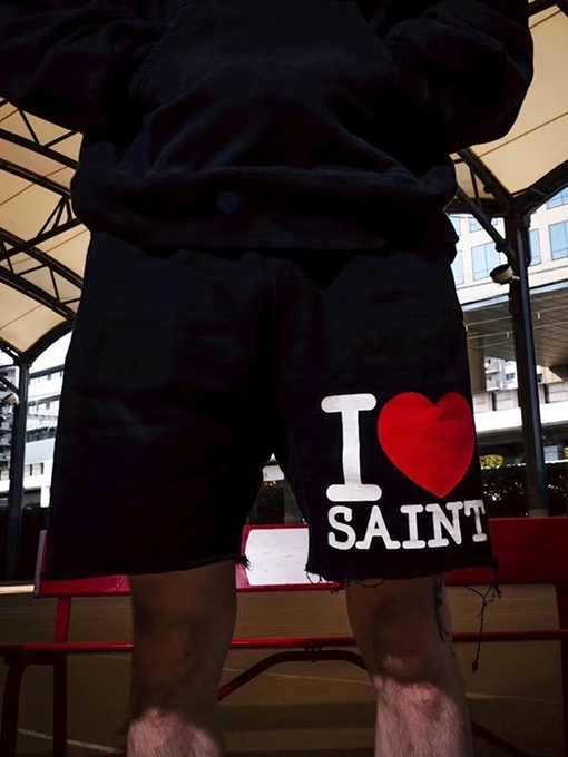 セントマイケルスーパーコピー SAINT Mx6 「I♥️SAINT」シリーズショートパンツ