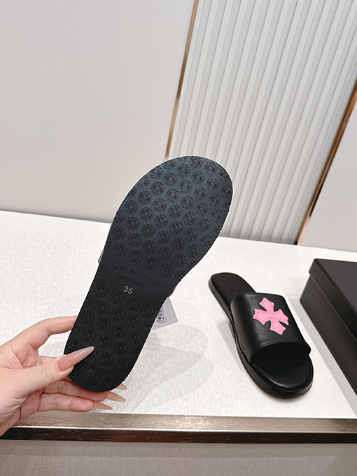 クロムハーツ 春夏カップルけフラットスリッパ