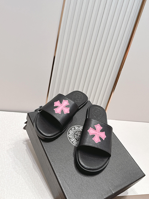 クロムハーツ 春夏カップルけフラットスリッパ