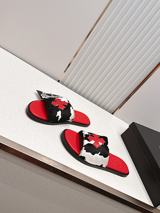 クロムハーツ 春夏カップルけフラットスリッパ