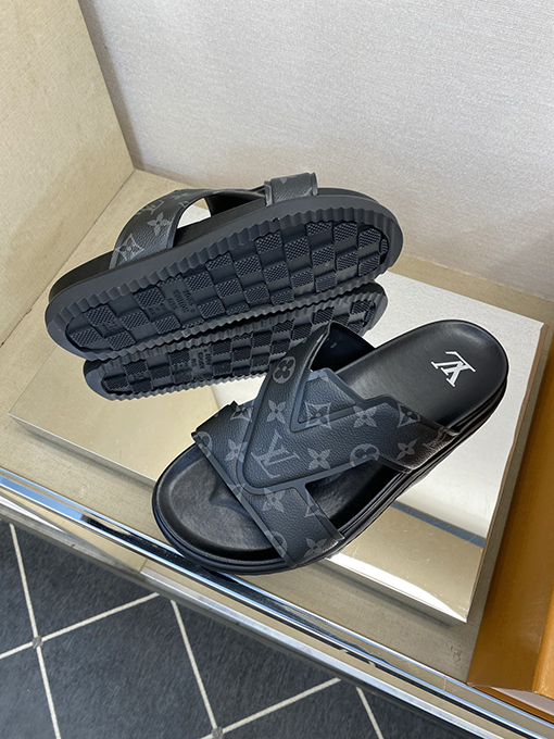 ルイヴィトン 高級メンズスリッパ
