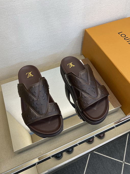 ルイヴィトン 高級メンズスリッパ