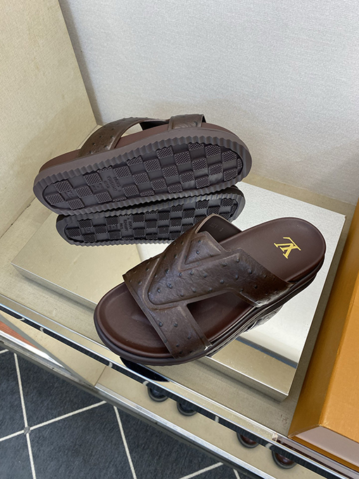 ルイヴィトン 高級メンズスリッパ
