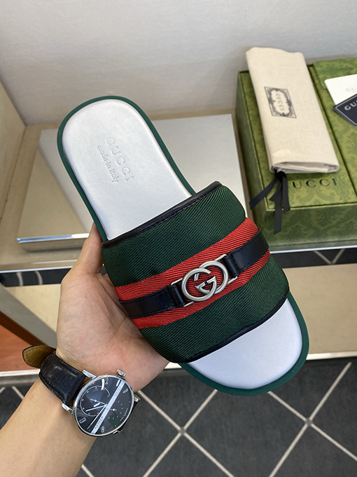 グッチコピー 最新の夏のメンズファッションスリッパ