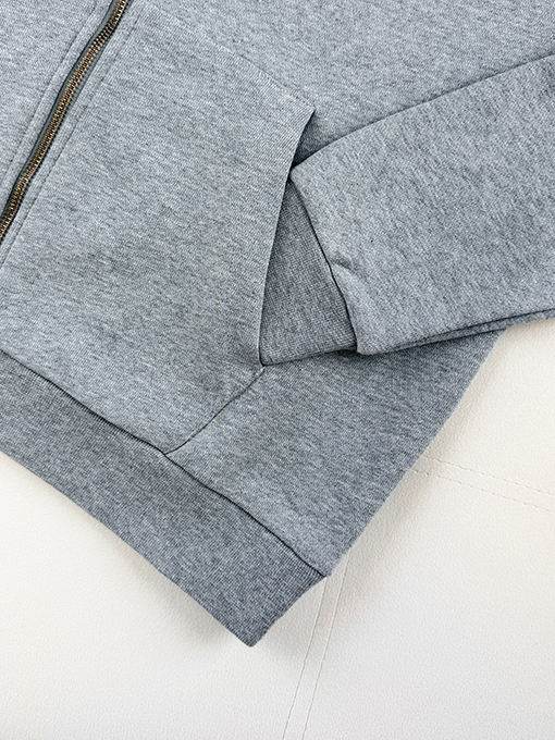 ルイヴィトン 刺繍ロゴ入りフード付きジップアップスウェットジャケット