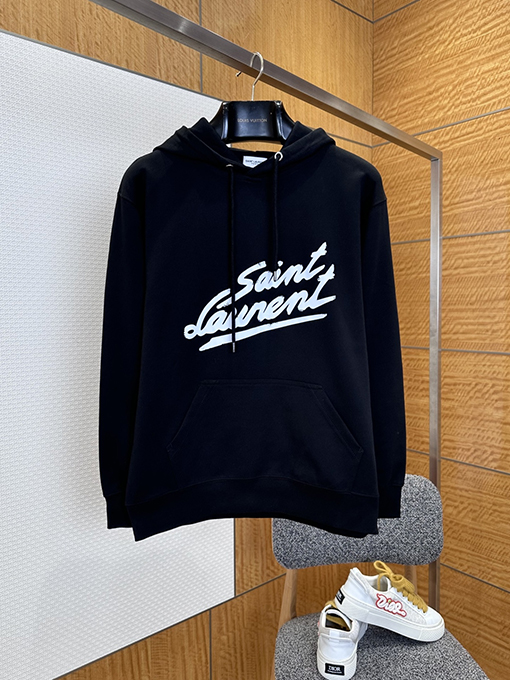 サンローランコピー SAINT LAURENT シグネチャープリントパーカー