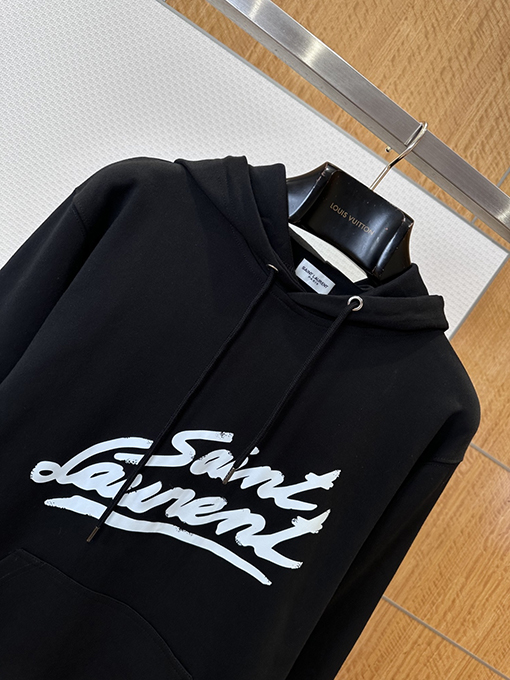 サンローランコピー SAINT LAURENT シグネチャープリントパーカー