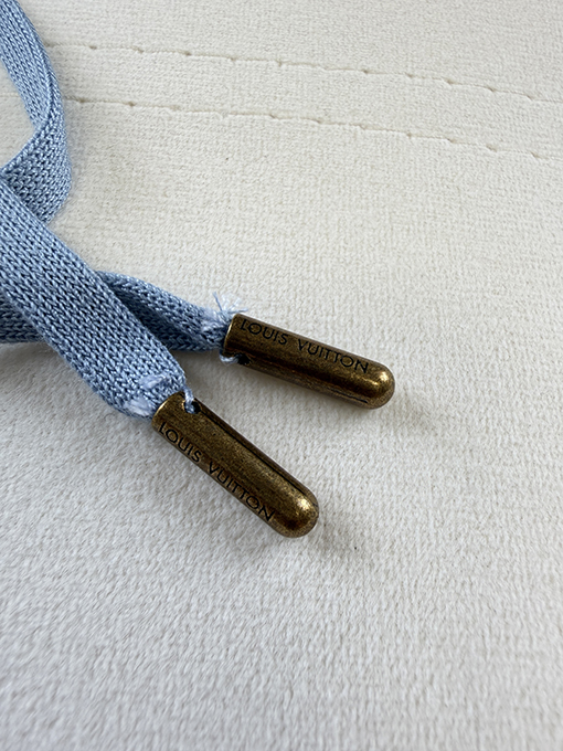 ルイヴィトン 刺繍ロゴ入りシャンブレーショーツ