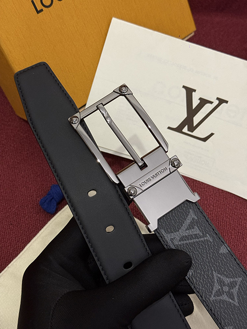 ルイヴィトンベルトスーパーコピー LV Corner Pin クラシックリバーシブルベルト