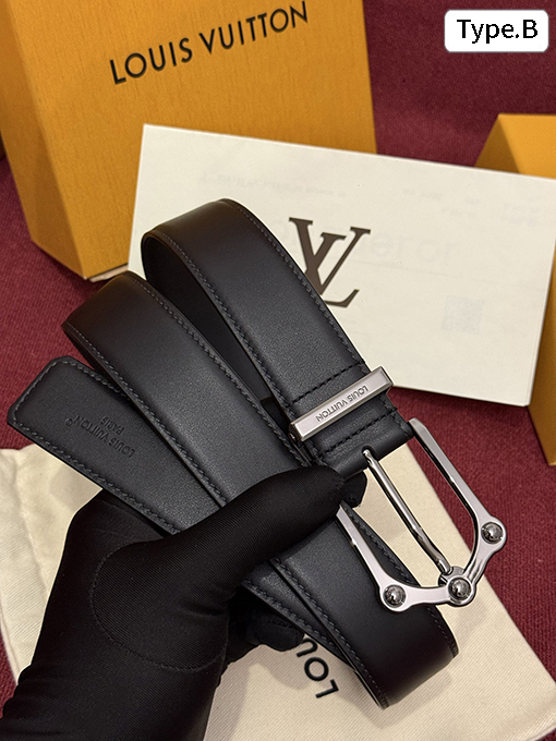 ルイヴィトン LV The Frog Reversible Belt in Crocodile ファッションベルト