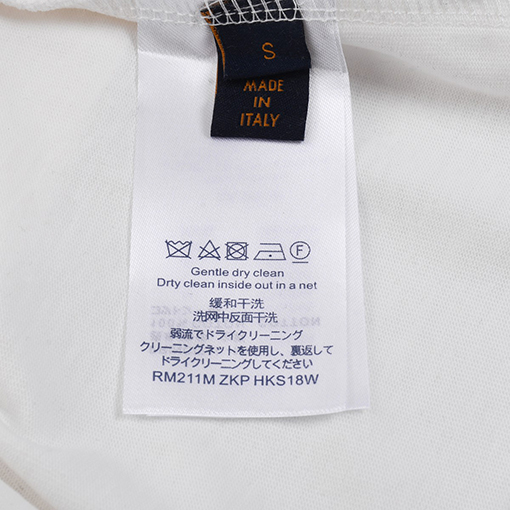 ルイヴィトン アーチ橋の透かし彫り刺繍入り半袖Tシャツ