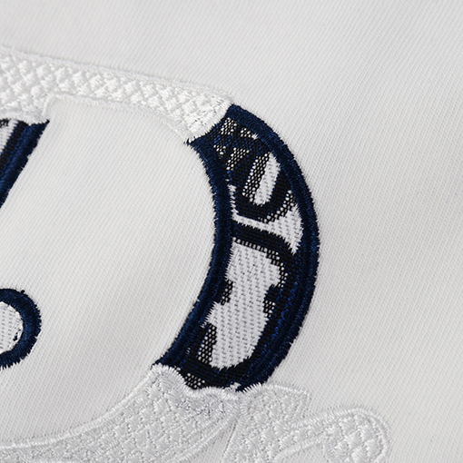 ディオールスーパーコピー Christian Dior Couture クアップリケ刺繍入りウォッシュ半袖Tシャツ