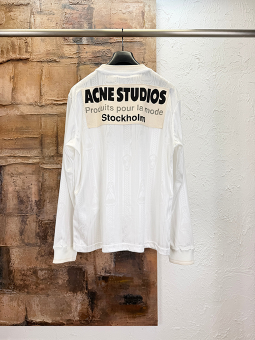 アクネストゥディオズ Acne Studios アップリケ刺繍入り長袖ジャージー