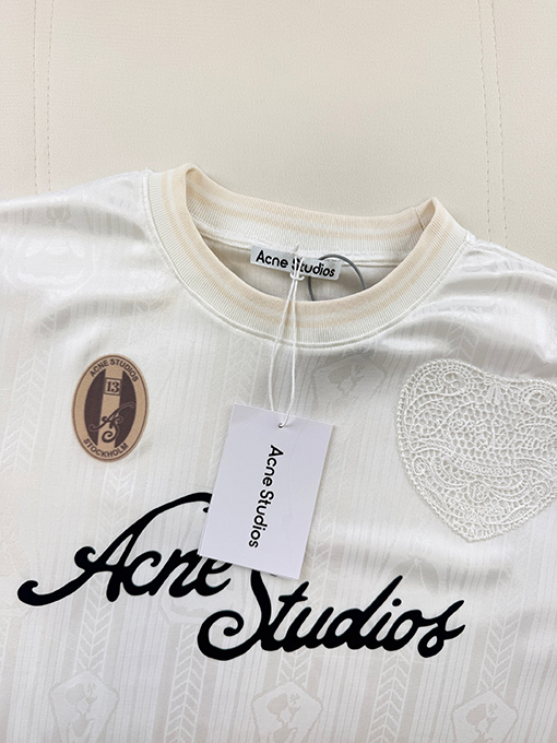 アクネストゥディオズ Acne Studios アップリケ刺繍入り長袖ジャージー