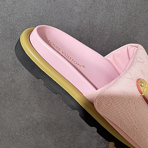 ルイヴィトン偽物 LV Pool Pillow Comfort Mules Monogram サンセットシリーズ レディースサンダル