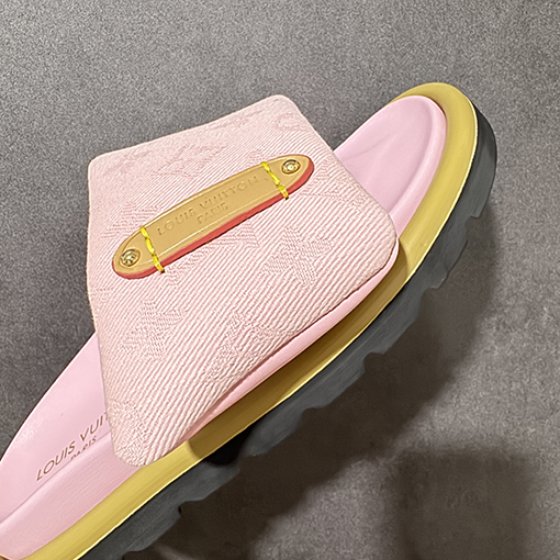 ルイヴィトン偽物 LV Pool Pillow Comfort Mules Monogram サンセットシリーズ レディースサンダル