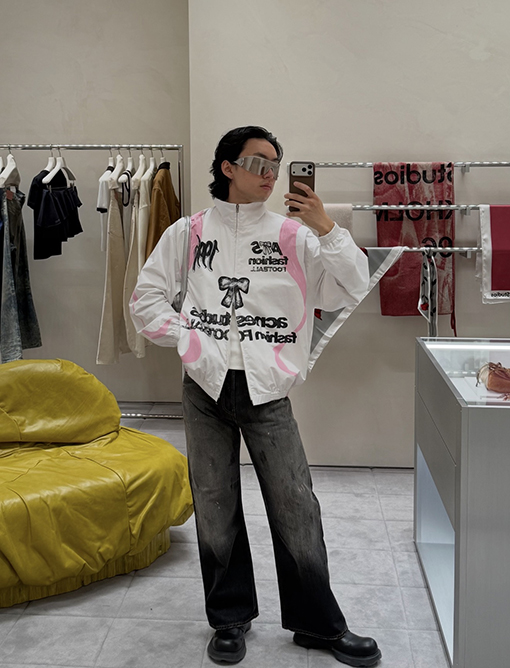 アクネストゥディオズジャケットスーパーコピー Acne Studios マイクロマーク テックジャケット