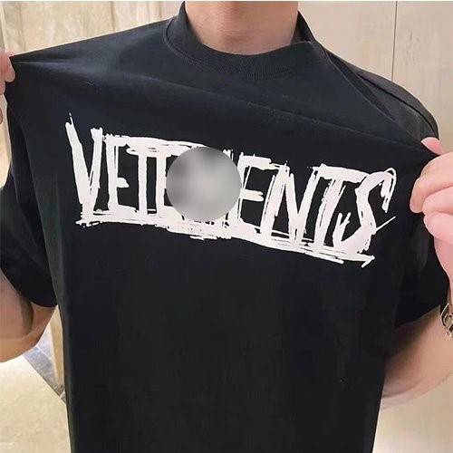 【ヴェトモン】メンズ レディース 半袖Tシャツ  