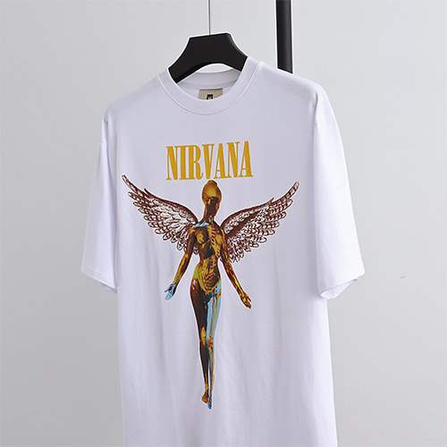 【NIRVANA】メンズ レディース 半袖Tシャツ 