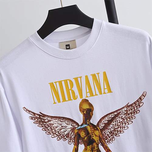 【NIRVANA】メンズ レディース 半袖Tシャツ 