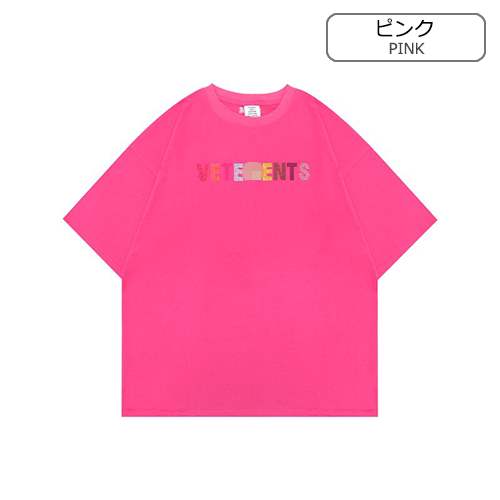 ヴェトモン偽物 メンズ レディース 半袖Tシャツ