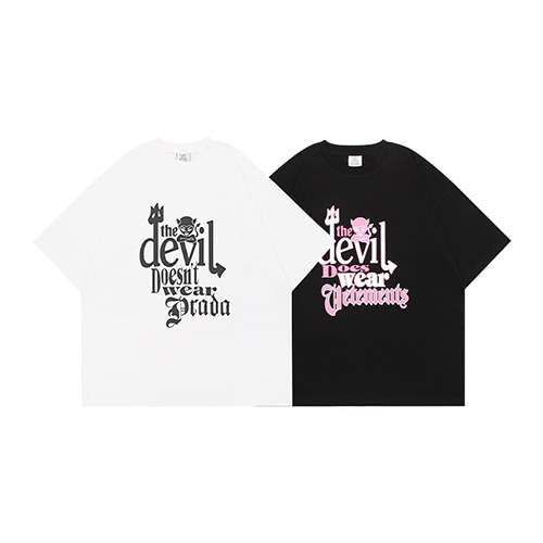 ヴェトモンコピー メンズ レディース 半袖Tシャツ