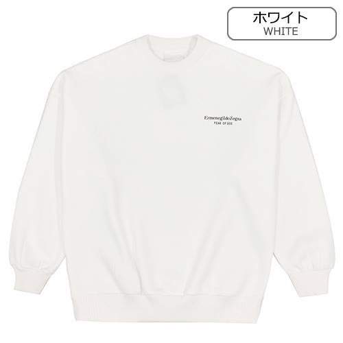 フィアオブゴッド偽物 × ZEGNA メンズ レディース 長袖　スウェットTシャツ