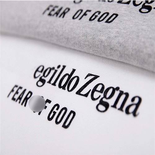 フィアオブゴッド偽物 × ZEGNA メンズ レディース 長袖　スウェットTシャツ