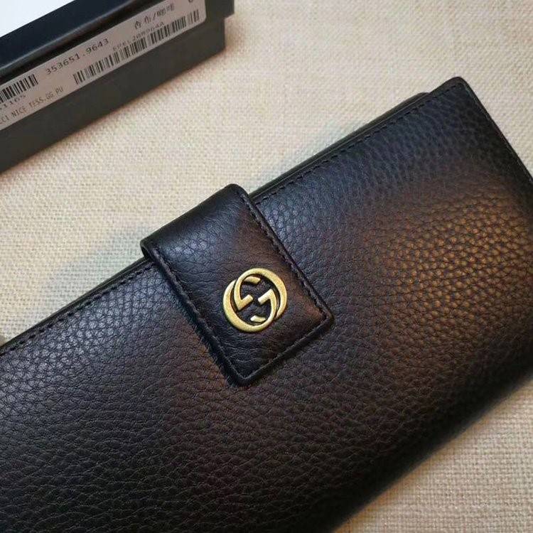 グッチコピー337335 財布 ファスナ付き  長財布