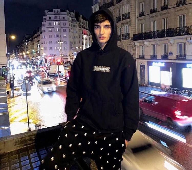 【シュプリ*ム S*PREME】高品質 メンズ レディース フード Tシャツ パーカー 