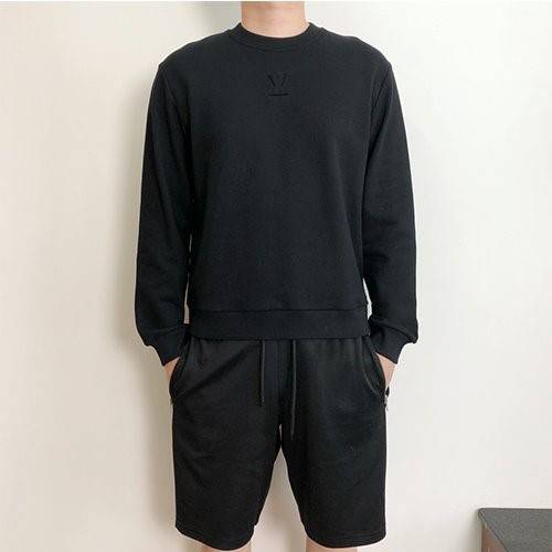 【ルイヴ*トン】メンズ レディース 長袖　スウェットTシャツ 