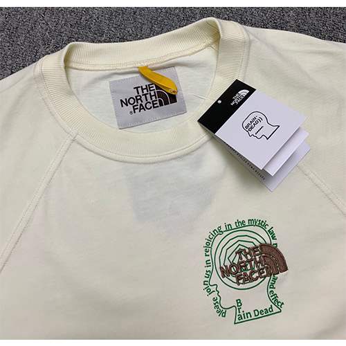 BRAIN DEAD × ノースフェイス メンズ レディース 半袖Tシャツ