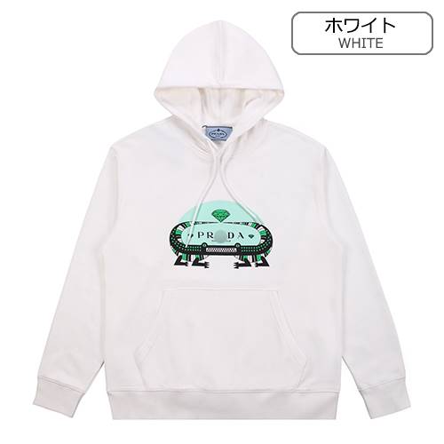 【プラダ】 フード Tシャツ パーカー 